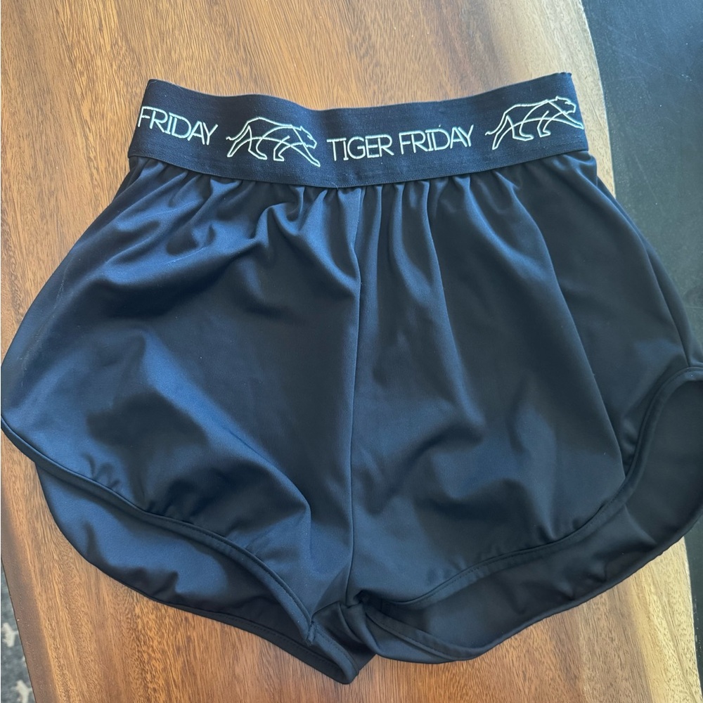 Women's Black Athletic Shorts